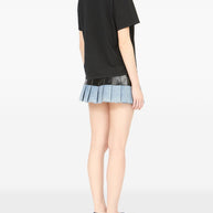 MM6 Maison Margiela Taped Cotton T-shirt - Black