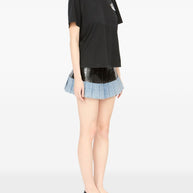 MM6 Maison Margiela Taped Cotton T-shirt - Black