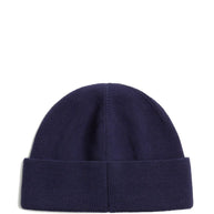 Valentino Garavani Chez Valentino Cotton And Wool Beanie - Blue