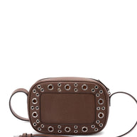 Valentino Garavani Nellcôte Eyelet-embellished Cross Body Bag