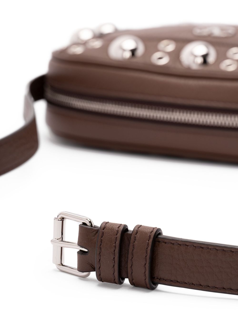 Valentino Garavani Nellcôte Eyelet-embellished Cross Body Bag