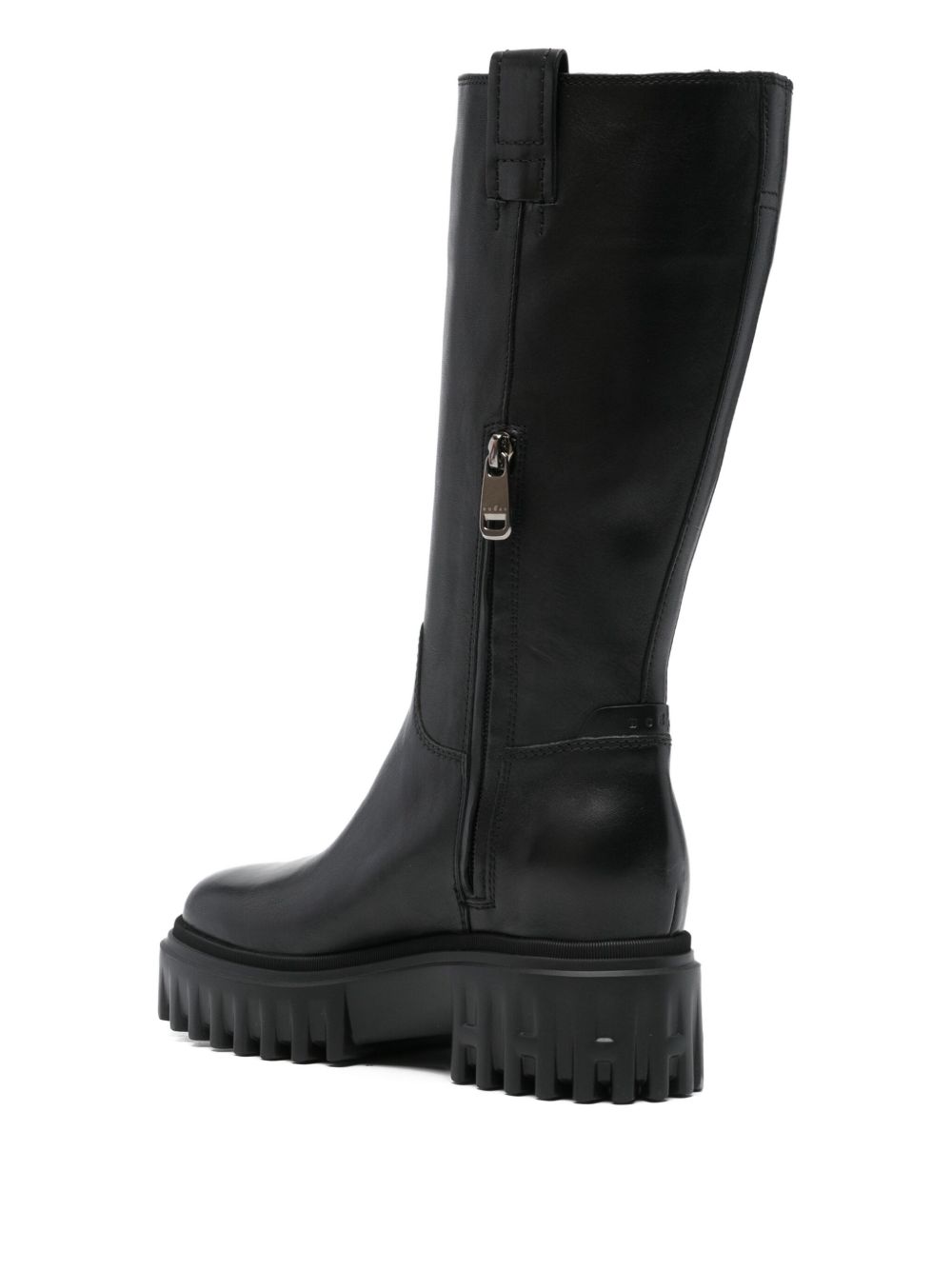 HOGAN PRE Leather Boots - Black