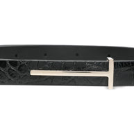 Tom Ford Leather Belt Black