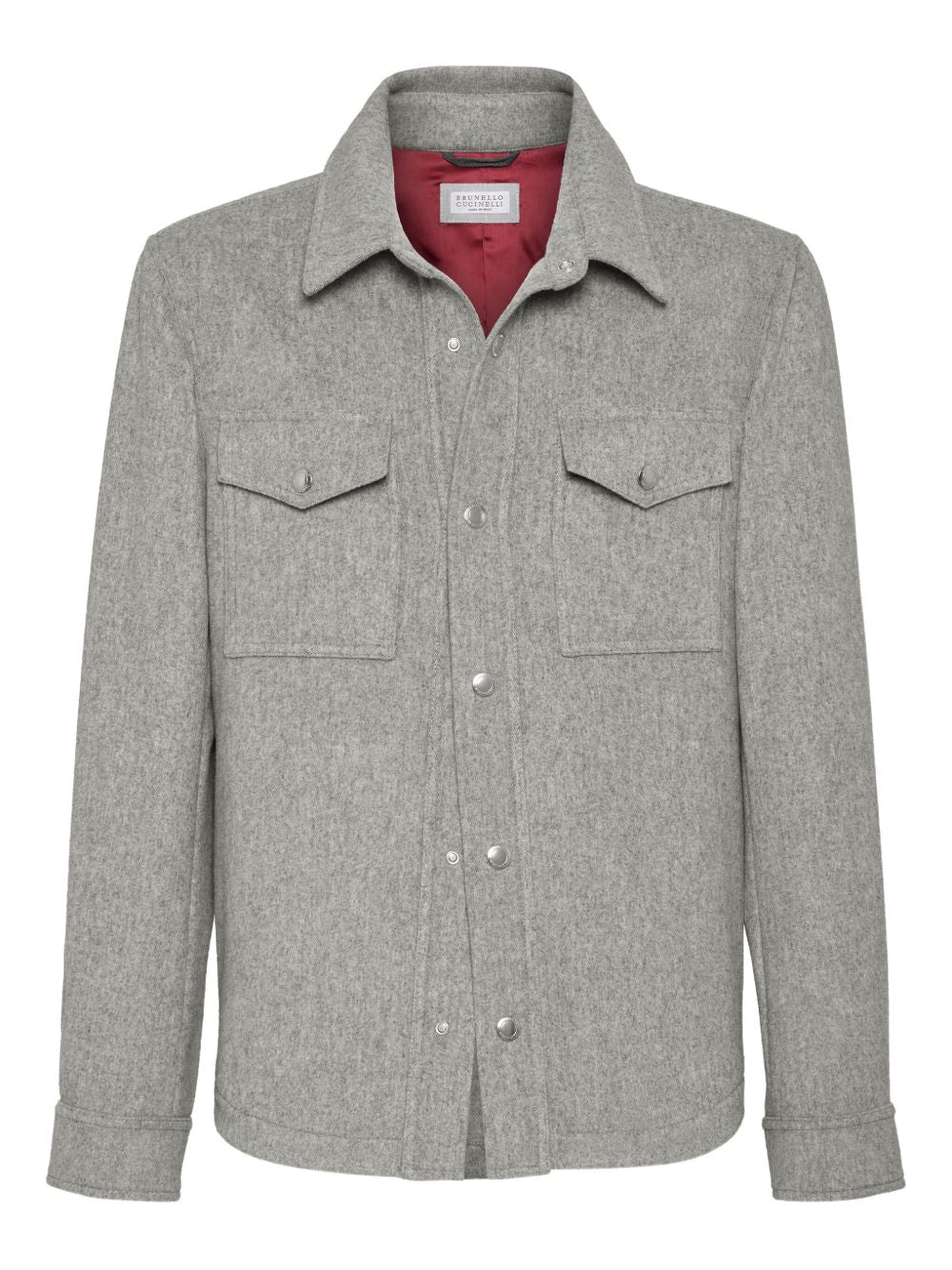 Brunello Cucinelli Cashmere Jacket Grey