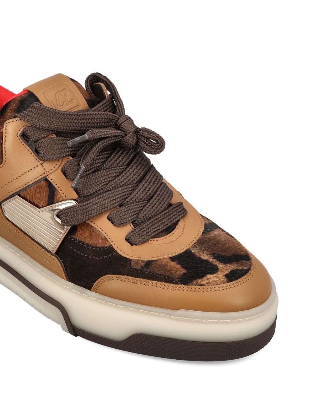 Christian Louboutin Astroloubi leather Sneakers Brown