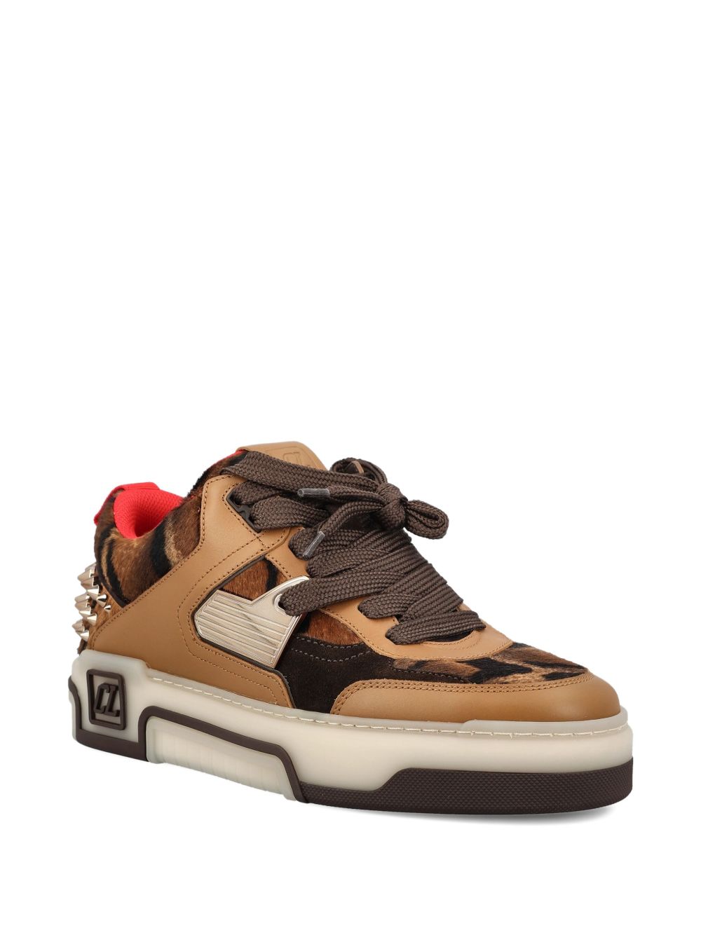 Christian Louboutin Astroloubi leather Sneakers Brown