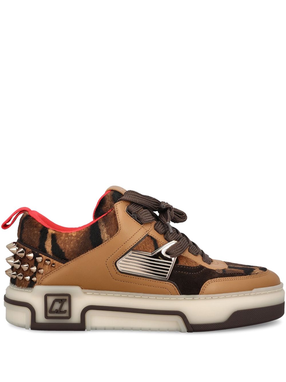 Christian Louboutin Astroloubi leather Sneakers Brown