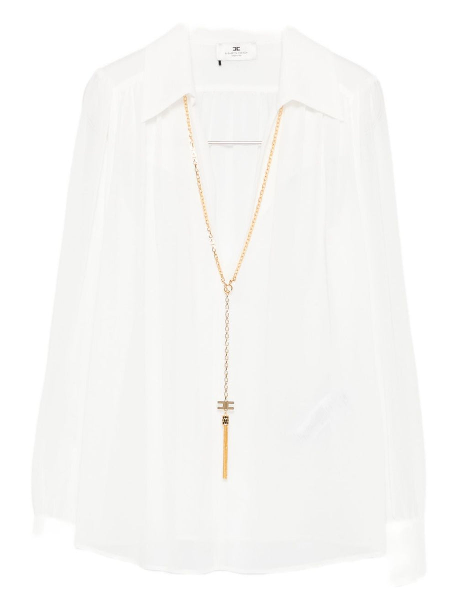 Elisabetta Franchi Shirts Ivory