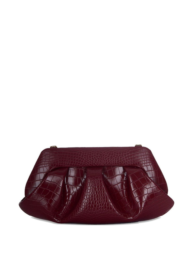 THEMOIRE' Emera Shoulder Bag - Bordeaux