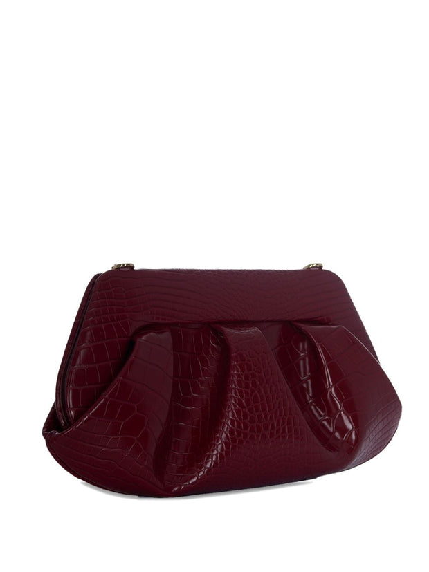 THEMOIRE' Emera Shoulder Bag - Bordeaux
