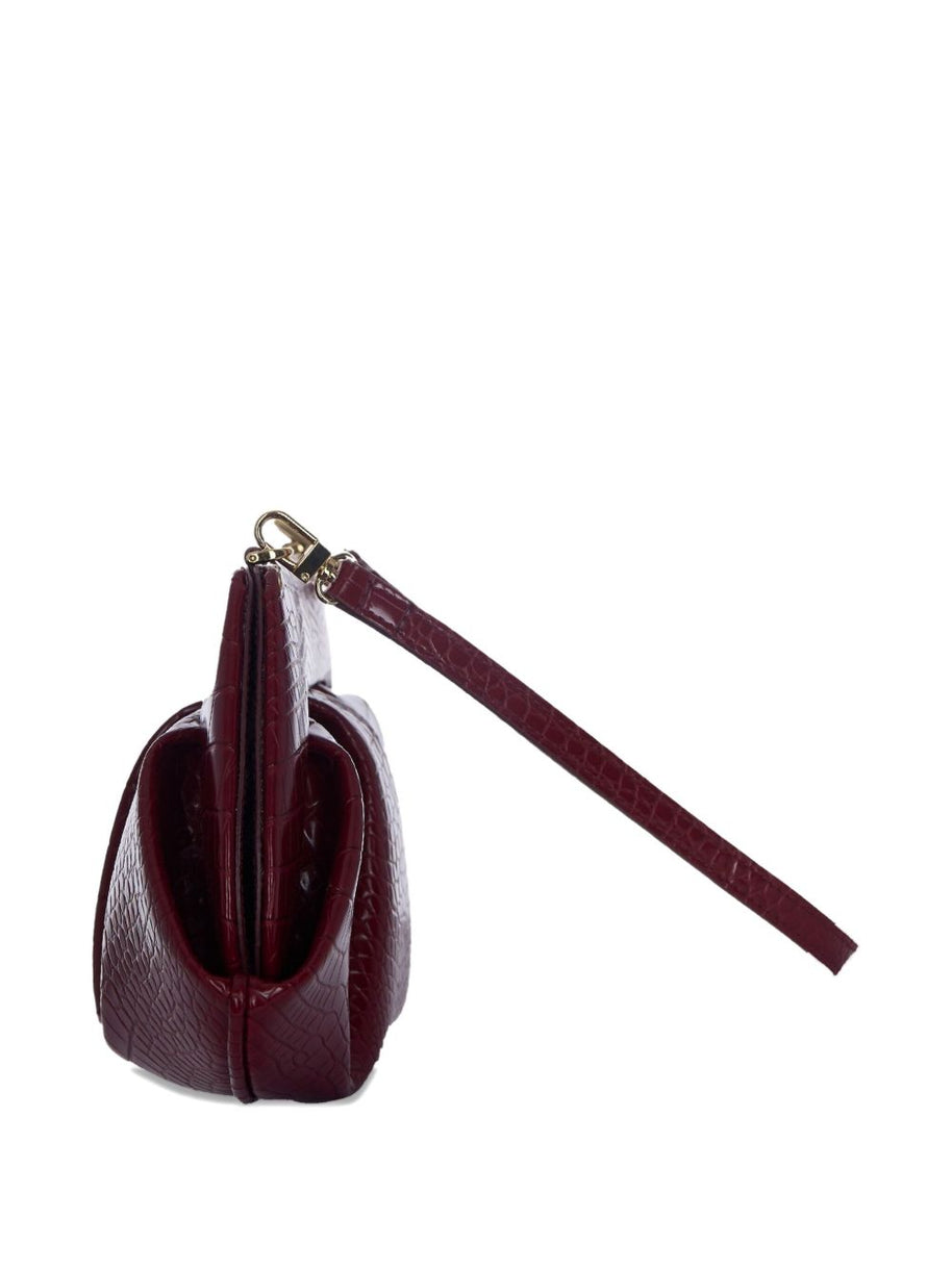 THEMOIRE' Emera Shoulder Bag - Bordeaux