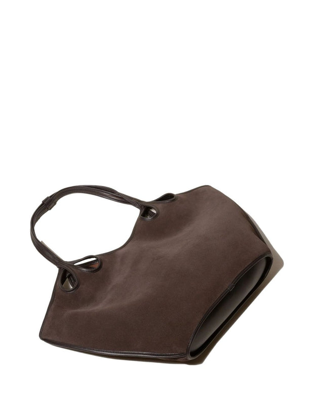 HEREU Suede Tote Bag - Brown