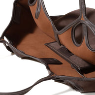 HEREU Suede Tote Bag - Brown