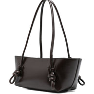 HEREU Leather Shoulder Bag - Brown