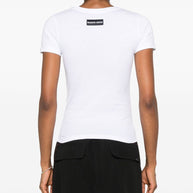 MARINE SERRE Moon Cotton T-shirt - White