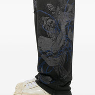 Off White Trousers Black