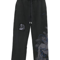 Off White Trousers Black