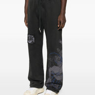 Off White Trousers Black