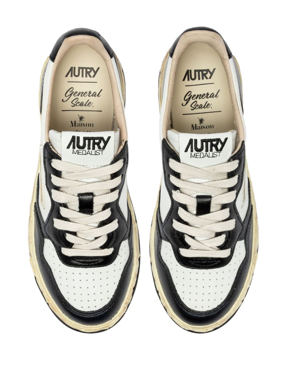 AUTRY X MAISON MIHARA YASUHIRO Medialist Low Sneakers White