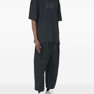 Maison Margiela Logo Cotton T-shirt - Black