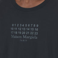Maison Margiela Logo Cotton T-shirt - Black