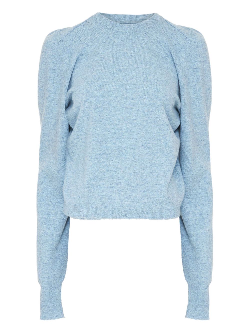 Maison Margiela Wool Crewneck Sweater - Clear Blue