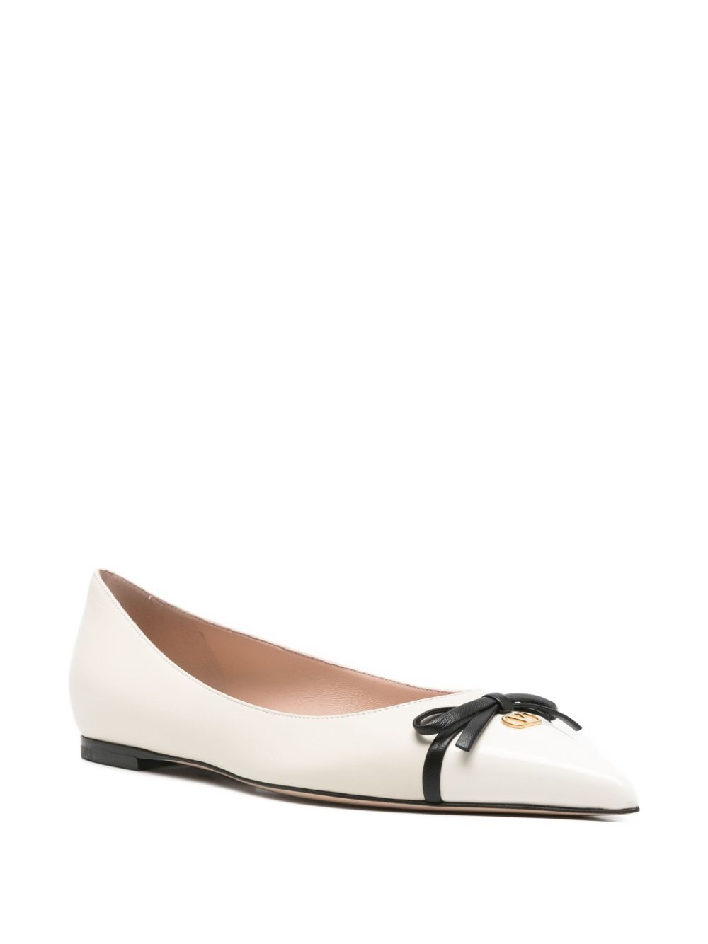 Valentino Garavani Flat Shoes Ivory
