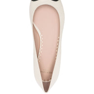 Valentino Garavani Flat Shoes Ivory