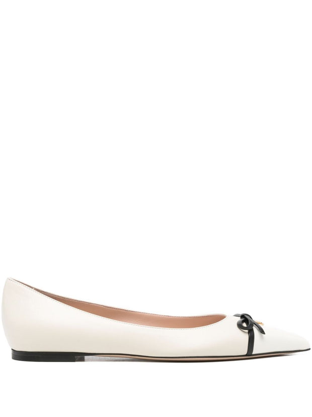 Valentino Garavani Flat Shoes Ivory