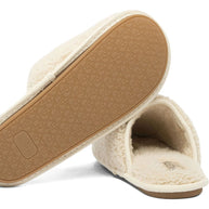 Valentino Garavani VLogo Wool Slippers - White