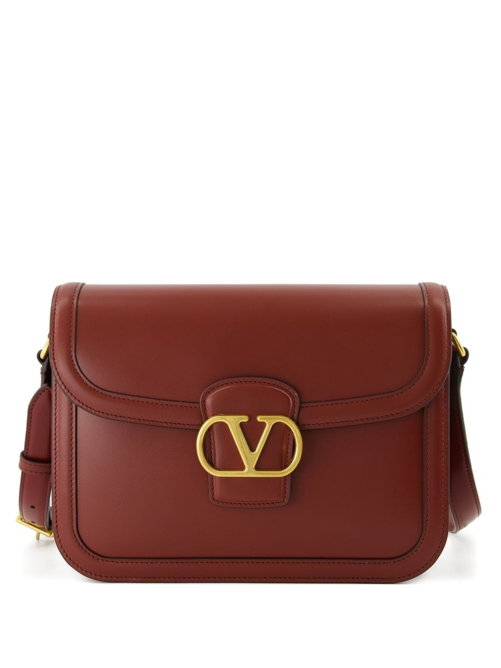 Valentino Garavani Flap Leather Shoulder Bag