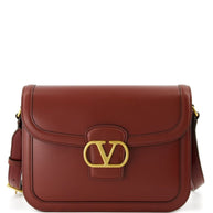 Valentino Garavani Flap Leather Shoulder Bag