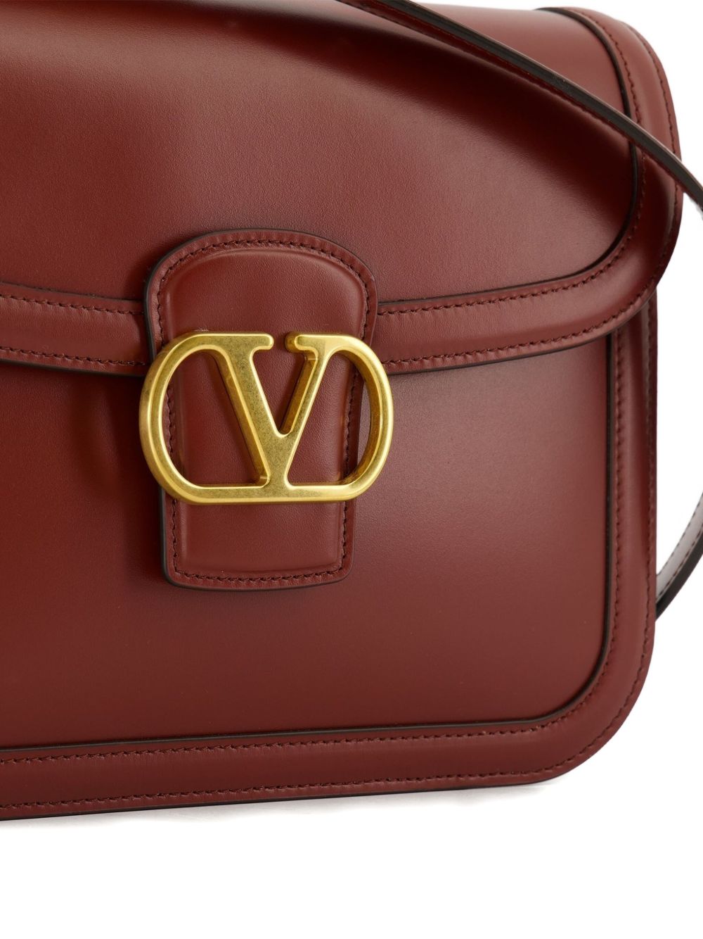 Valentino Garavani Flap Leather Shoulder Bag