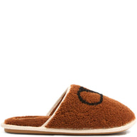 Valentino Garavani VLogo Wool Slippers - Brown