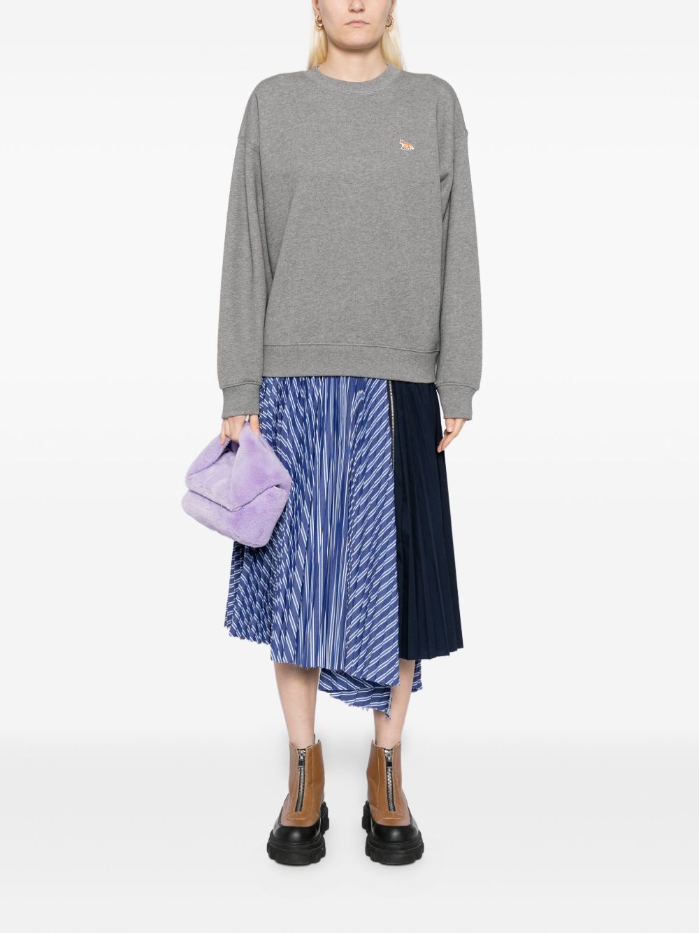 Maison Kitsuné MAISON KITSUNE' Sweaters Grey