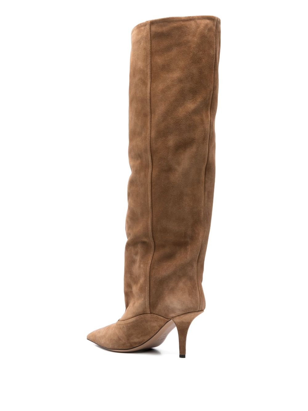 Paris Texas Ines Leather Boots Brown
