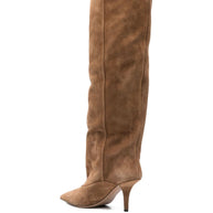 Paris Texas Ines Leather Boots Brown