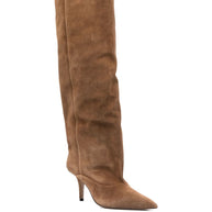 Paris Texas Ines Leather Boots Brown