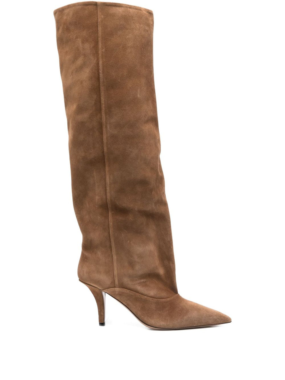 Paris Texas Ines Leather Boots Brown