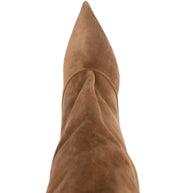 Paris Texas Ines Leather Boots Brown
