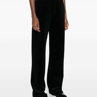 Golden Goose Cotton Wide-leg Trousers - Black