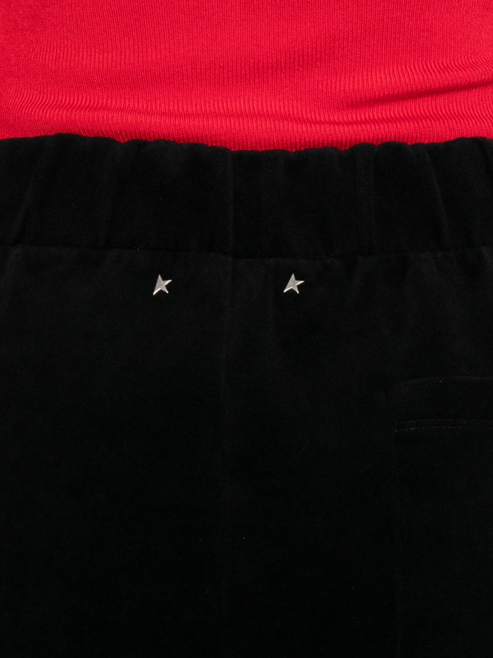 Golden Goose Cotton Wide-leg Trousers Black