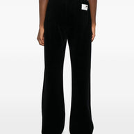 Golden Goose Cotton Wide-leg Trousers - Black