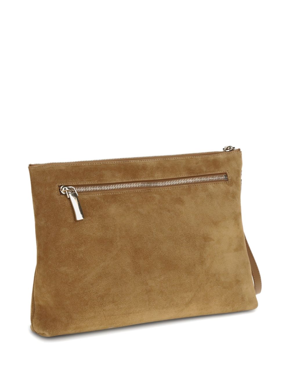 Christian Louboutin Funky Leather Pouch Beige