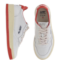 AUTRY X MAISON KITSUNE Medialist Low Sneakers Red