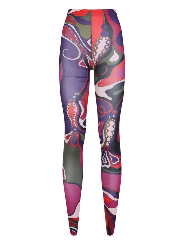 Pucci Printed Tights - MultiColour