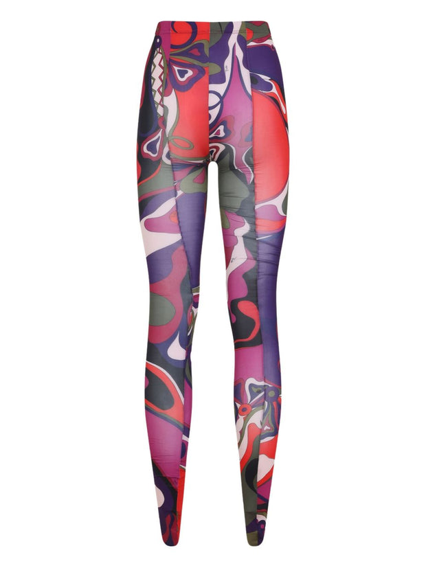 Pucci Printed Tights - MultiColour