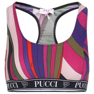 Pucci Printed Sports Bra - MultiColour