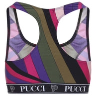 Pucci Printed Sports Bra - MultiColour