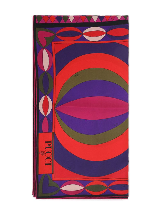 Pucci Silk Scarf MultiColour